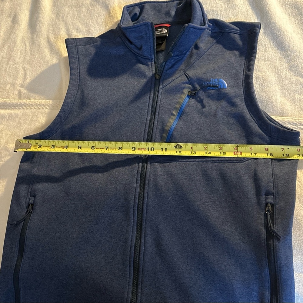 The North Face Men's Blue Fleece Vest Mens Sz medium - Picture 6 of 10